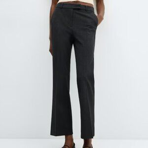 Mango Gray Bootcut Pants